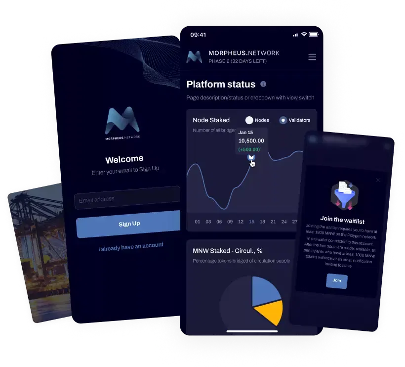 Morpheus.Network product screenshot